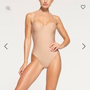 SKIMS Body Molded Underwire Thong Bodysuit